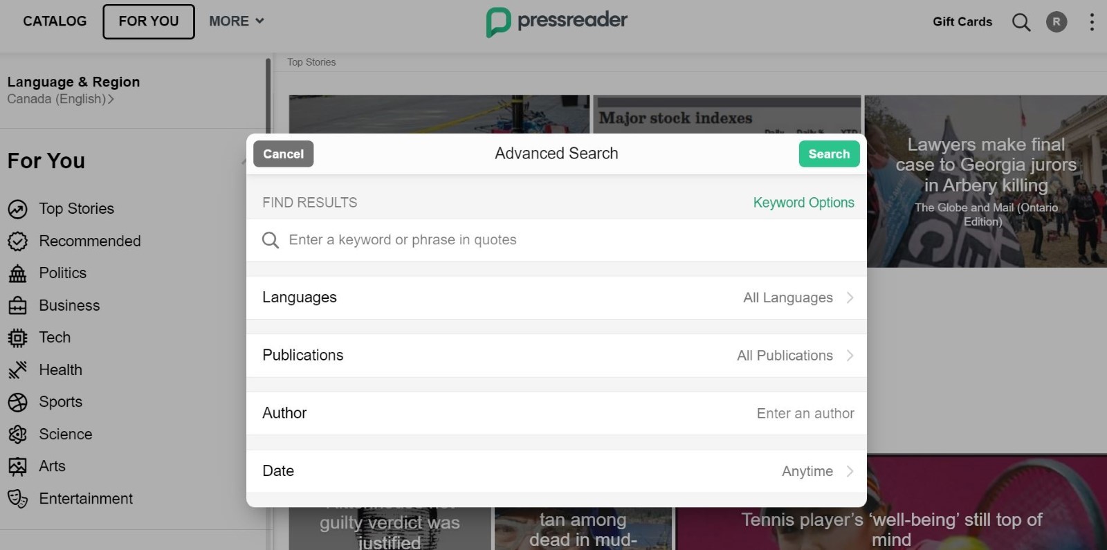 FIRST LOOK - PressReader